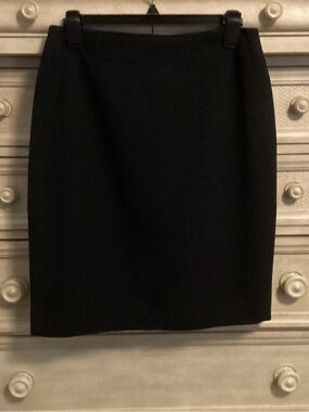 Valerie Stevens Black Pencil Skirt - Timeless Workwear